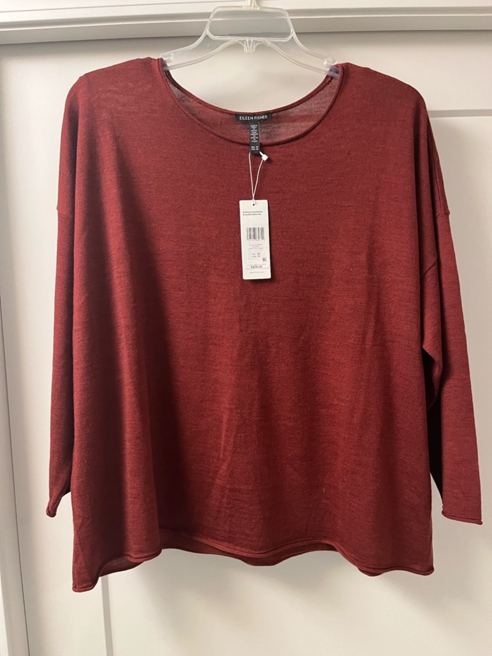 Eileen Fisher Crew Neck Sweater-NWT-size 2X